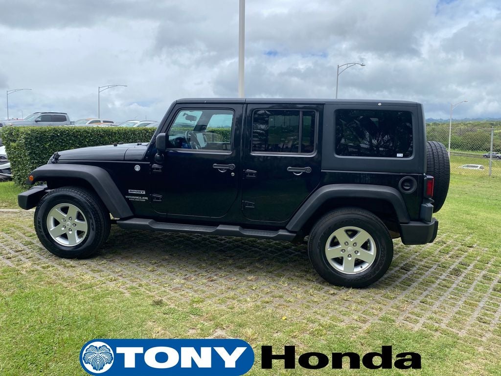 2012 Jeep Wrangler Unlimited Sport