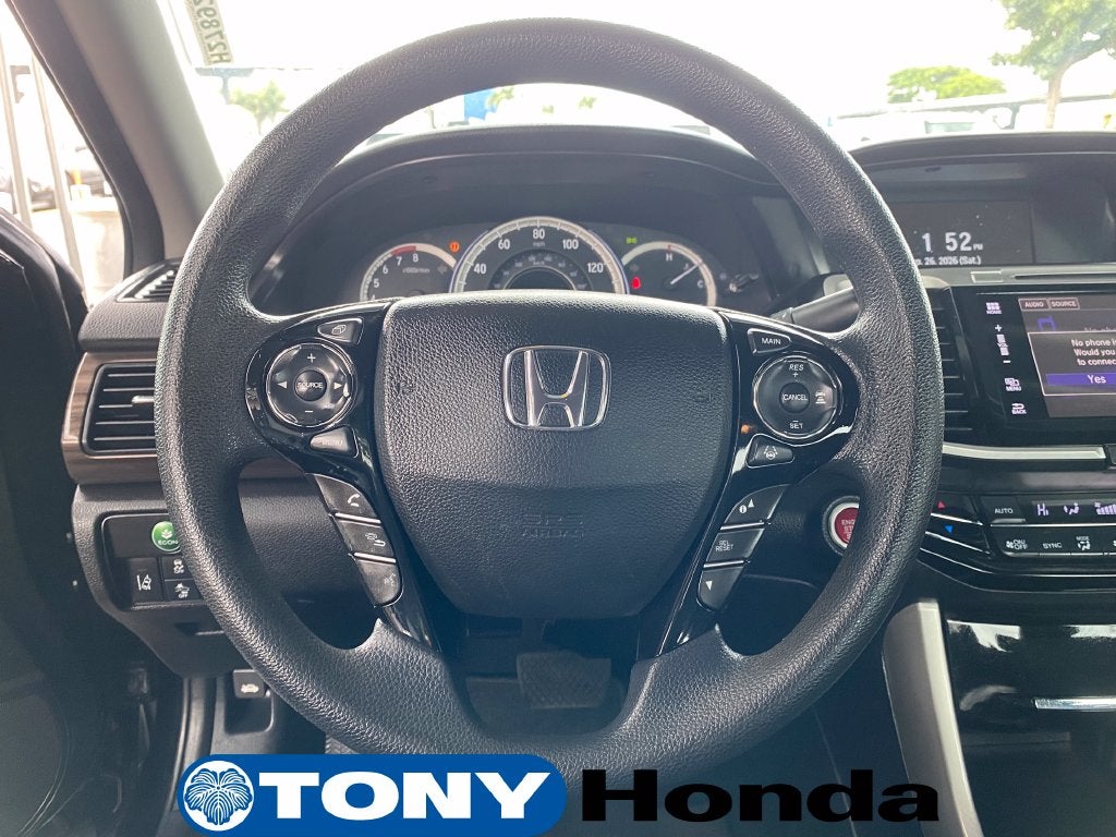 2016 Honda Accord EX w/Honda Sensing