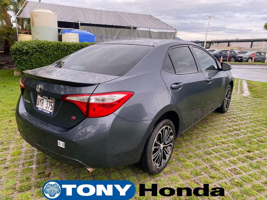 2016 Toyota Corolla S