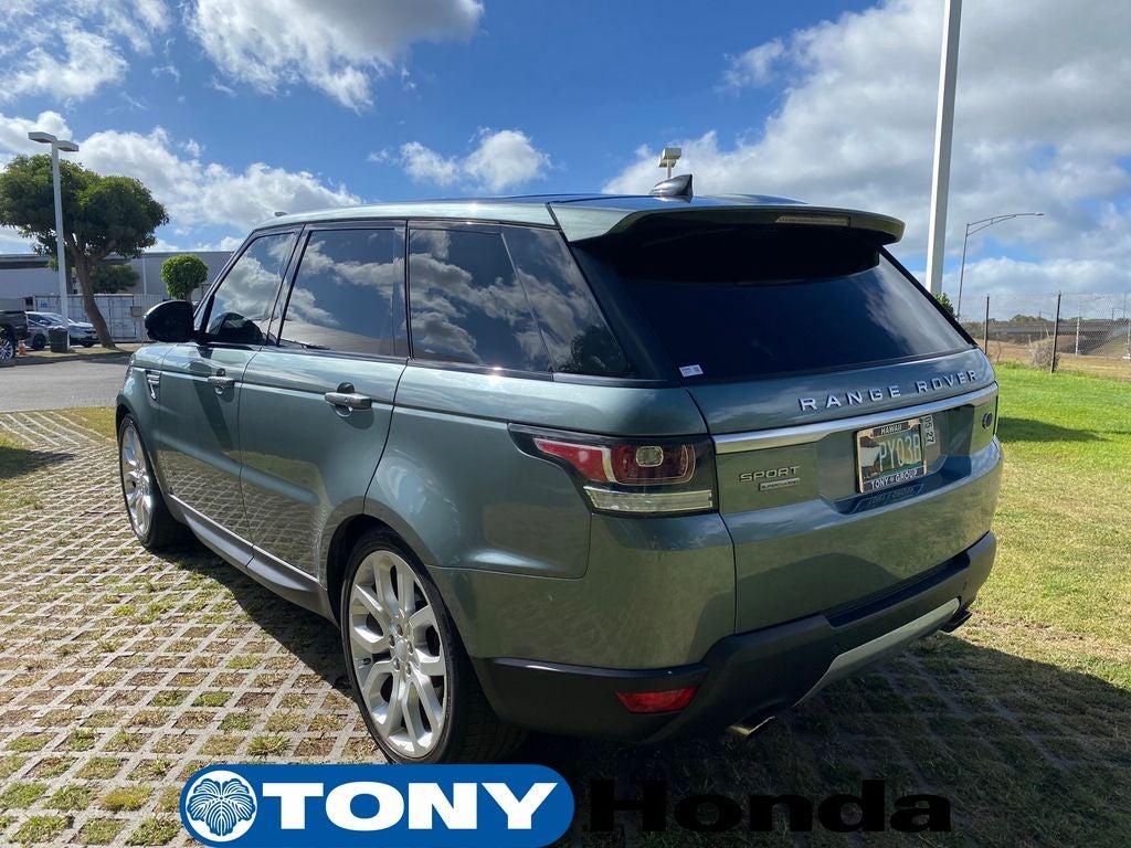2017 Land Rover Range Rover Sport 5.0L V8 Supercharged