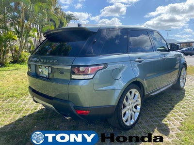 2017 Land Rover Range Rover Sport 5.0L V8 Supercharged