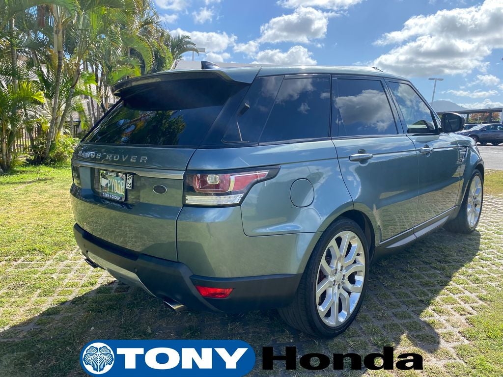 2017 Land Rover Range Rover Sport 5.0L V8 Supercharged